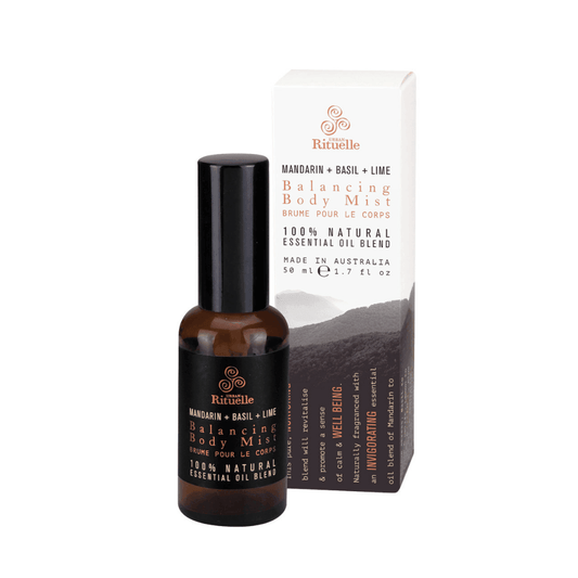 Body Mist - Urban Rituelle - Urban Rituelle Balancing Body Mist - Mandarin, Basil & Lime 50mL - The Gift Company