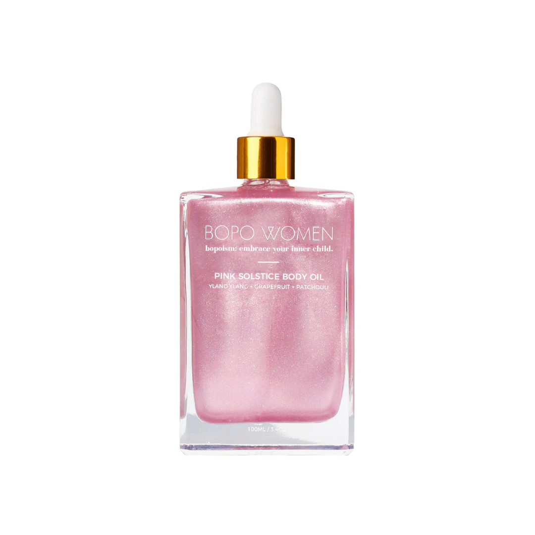 Body Oil - BOPO Women - Bopo Women Pink Solstice Body Oil 100ml - The Gift Company