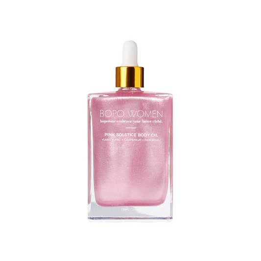 Body Oil - BOPO Women - Bopo Women Pink Solstice Body Oil 100ml - The Gift Company
