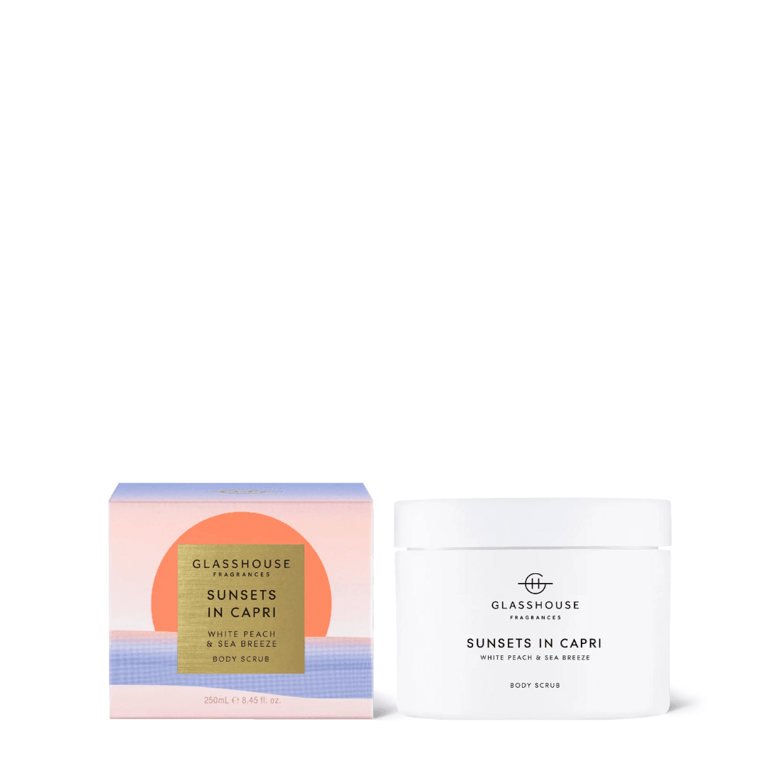 Body Scrub - Glasshouse - Glasshouse Fragrances Sunsets in Capri Body Scrub - The Gift Company