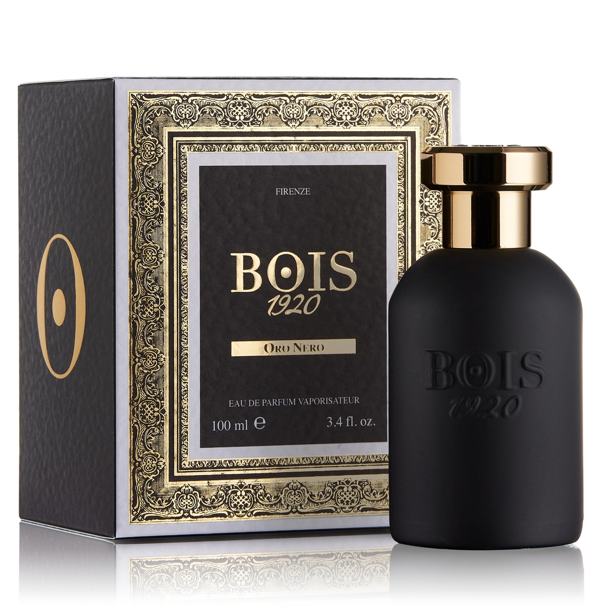 Bois 1920 Oro Nero Eau de Parfum 100mL bottle and box