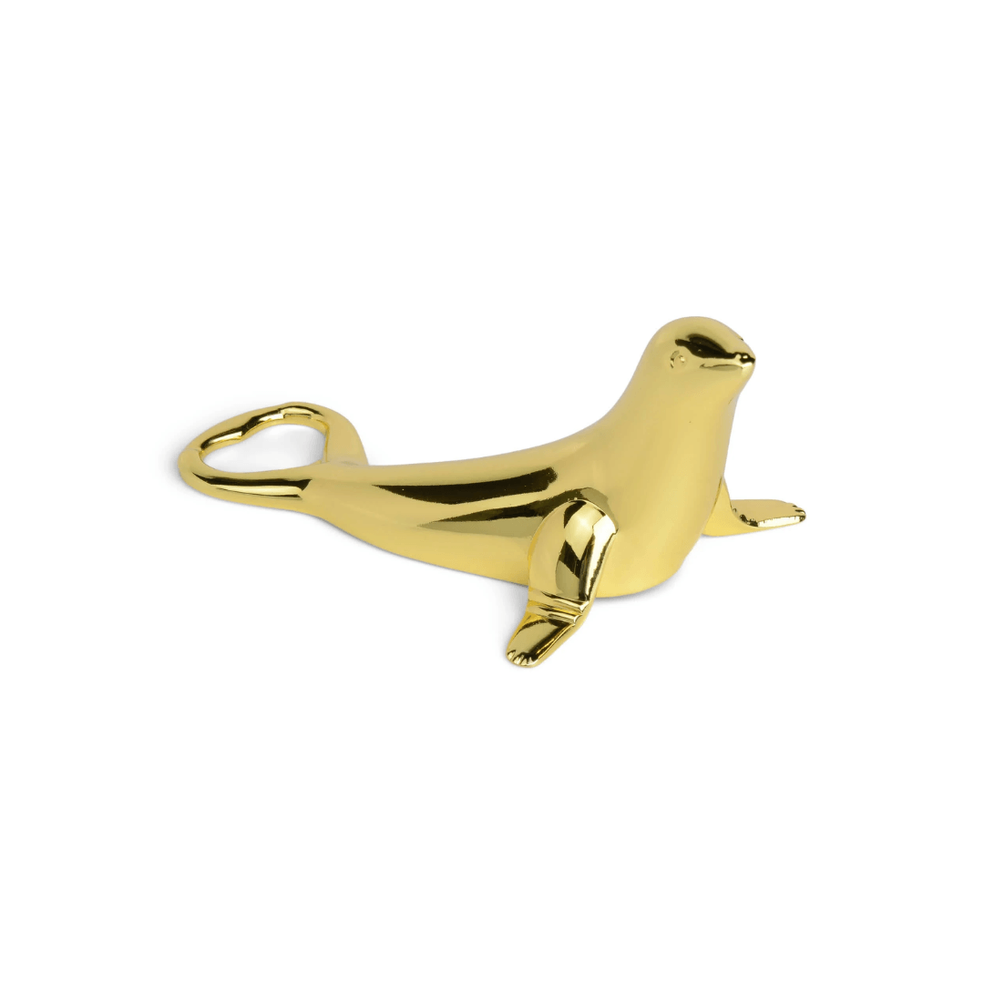 Bottle Opener - Here's How - Here's How The Blu Seal Bottle Opener - The Gift Company