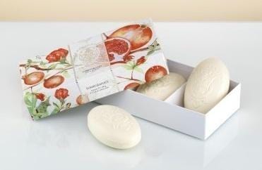 La Florentina Pomegranate 3 Bars Soap 150g product image 2
