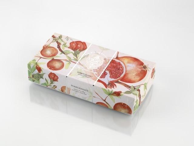 La Florentina Pomegranate 3 Bars Soap 150g product image 3