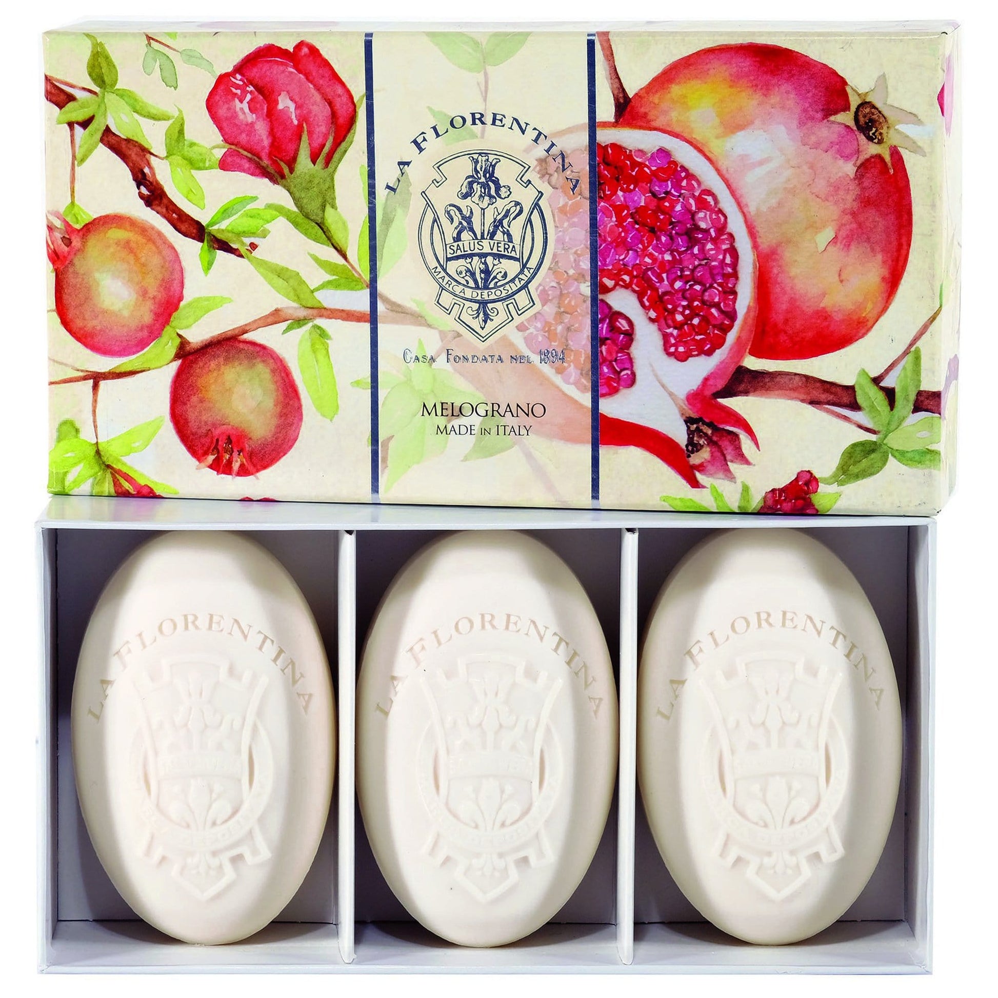 La Florentina Pomegranate 3 Bars Soap 150g product image