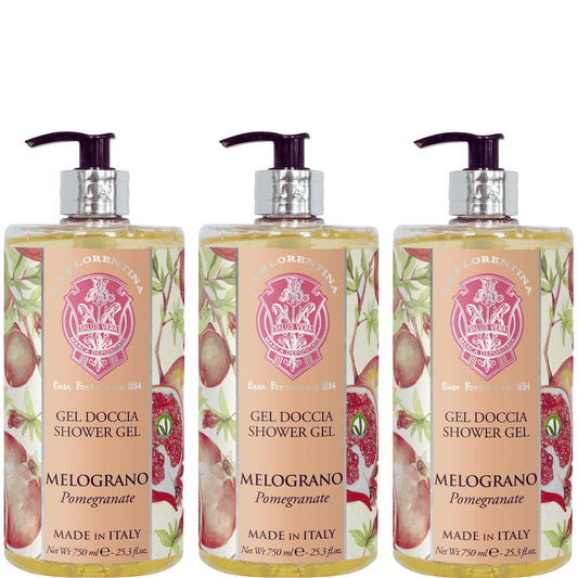 La Florentina Pomegranate Shower Gel 750ml Set of 3pcs product image