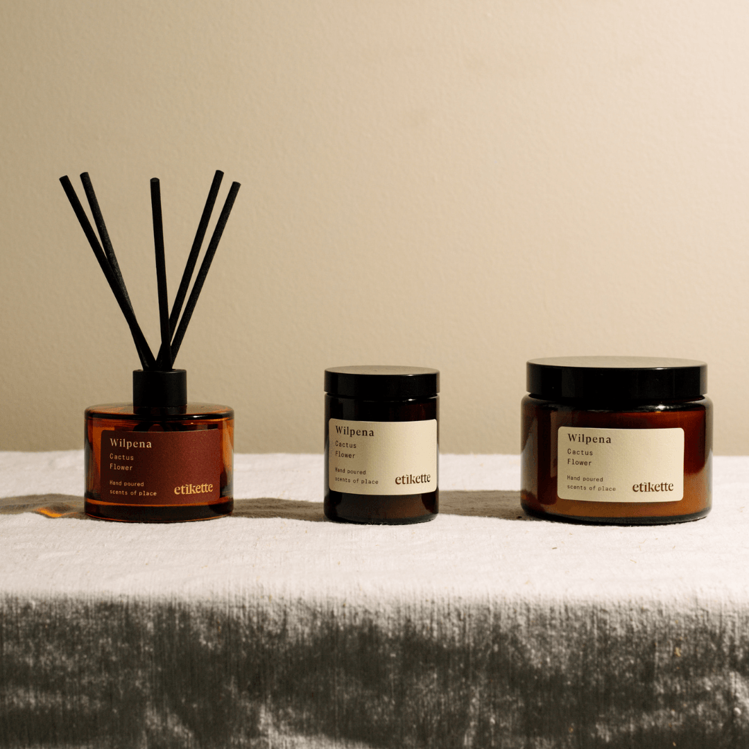 Bundle - Etikette - Etikette Cactus Flower Candle & Diffuser Bundle (worth $99) - The Gift Company