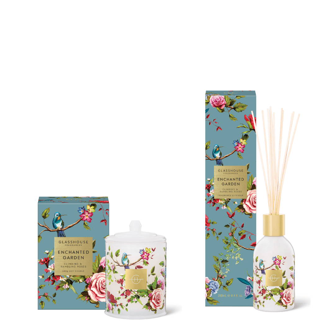 Bundle - Glasshouse - Glasshouse Fragrances Enchanted Garden Bundle - The Gift Company