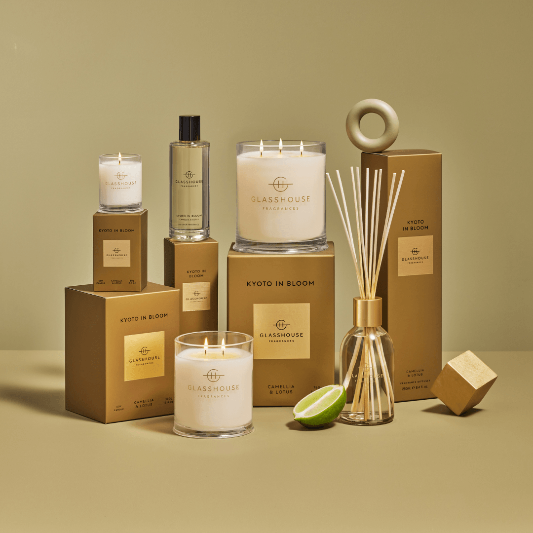 Bundle - Glasshouse - Glasshouse Fragrances Kyoto in Bloom Bundle (worth $110) - The Gift Company