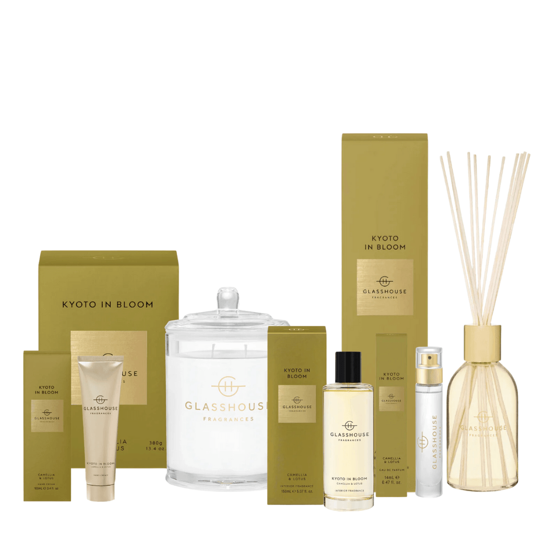 Bundle - Glasshouse - Glasshouse Fragrances Kyoto in Bloom - Spring Bundle (worth $210) - The Gift Company
