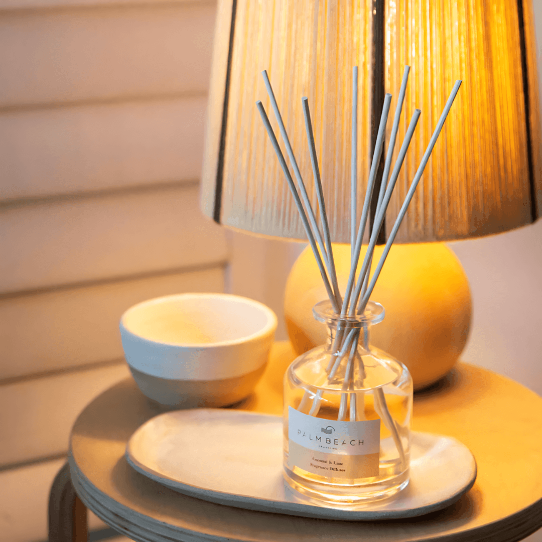 Bundle - Palm Beach - Palm Beach Coconut & Lime Candle 420g & Diffuser 250mL Bundle (worth $100) - The Gift Company