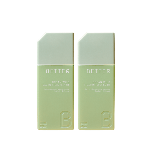 Bundle - The Better Brand - The Better Brand Fragrant Body Lotion & Body Mist Bundle - Ocean Wild - The Gift Company