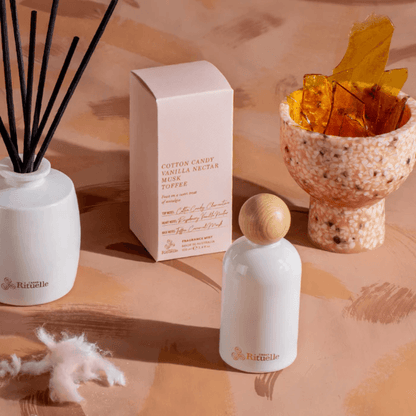 Bundle - Urban Rituelle - Urban Rituelle Cotton Candy, Vanilla Nectar, Musk, Toffee Bundle - Candle, Diffuser, Room & Body Mist (worth $130) - The Gift Company