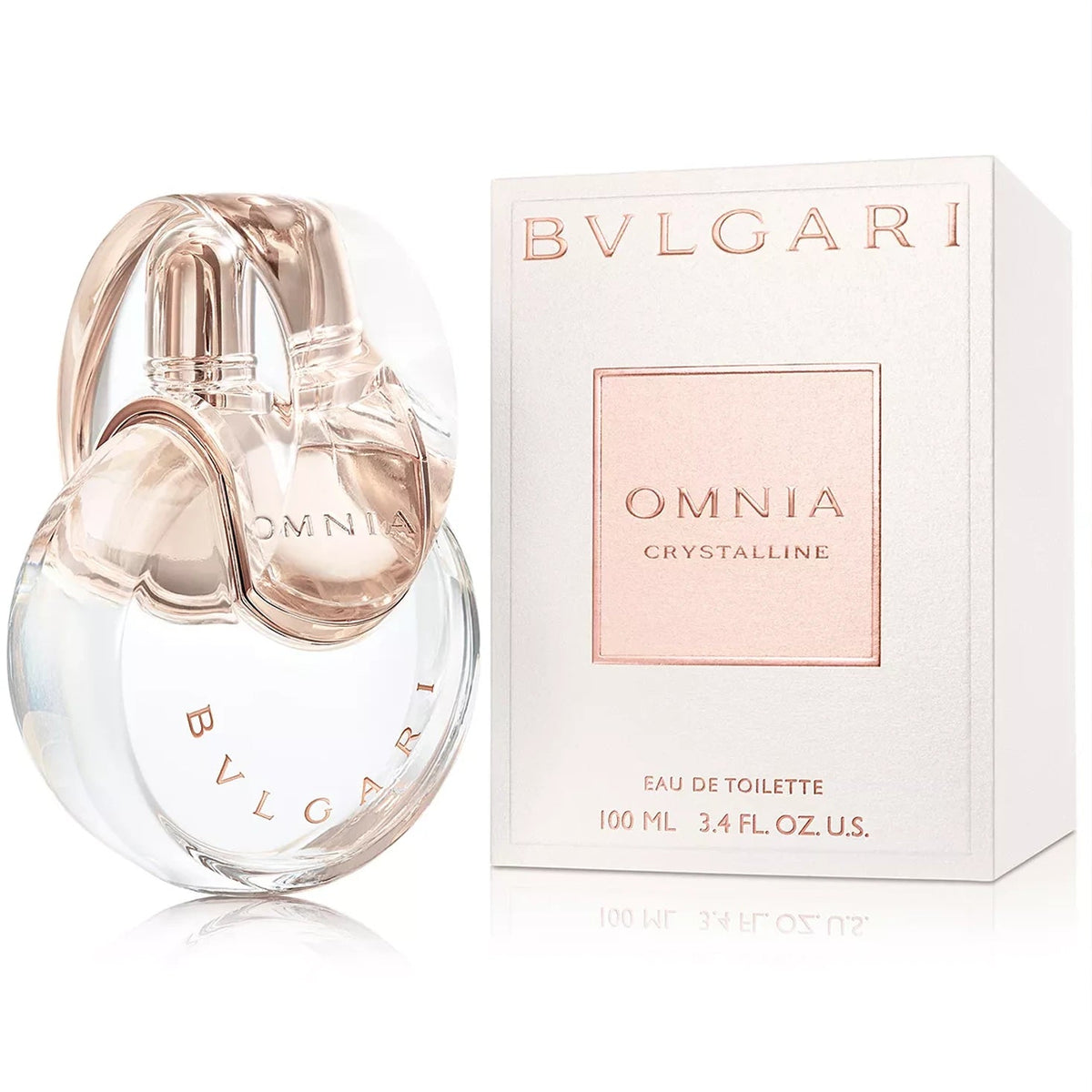 Bvlgari Omnia Crystalline Eau de Toilette 100mL bottle and box