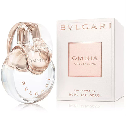 Bvlgari Omnia Crystalline Eau de Toilette 100mL bottle and box