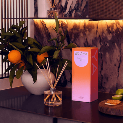 Candle & Diffuser Set - Ecoya - ECOYA Mandarin Gin Candle & Diffuser Bundle (valued $100) - The Gift Company
