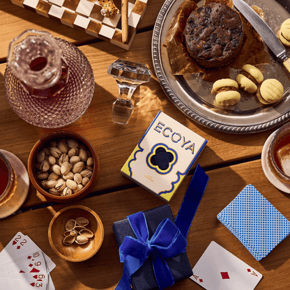 Candle & Diffuser Set - Ecoya - ECOYA Pear & Brandy Holiday Collection Bundle: Candle, Diffuser & Car Diffuser (worth $110) - The Gift Company