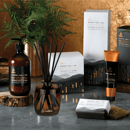 Candle & Diffuser Set - Urban Rituelle - Urban Rituelle Mandarin, Basil & Lime Bundle (worth $100) - The Gift Company