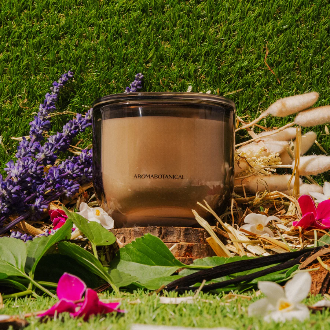 Candle - Aromabotanical - Aromabotanical Black Oudh & Patchouli Candle 410g - The Gift Company