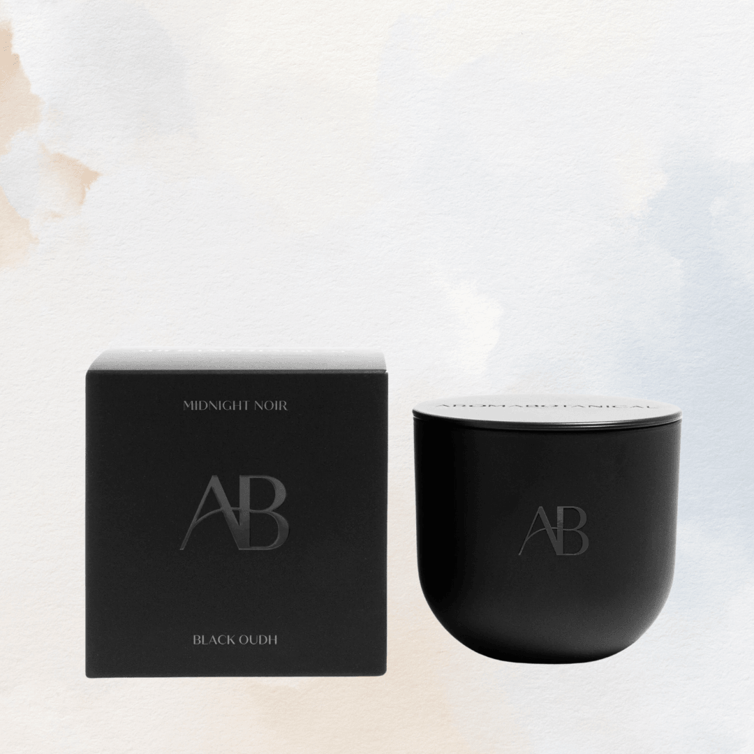 Candle - Aromabotanical - Aromabotanical Black Oudh Candle 340g - The Gift Company