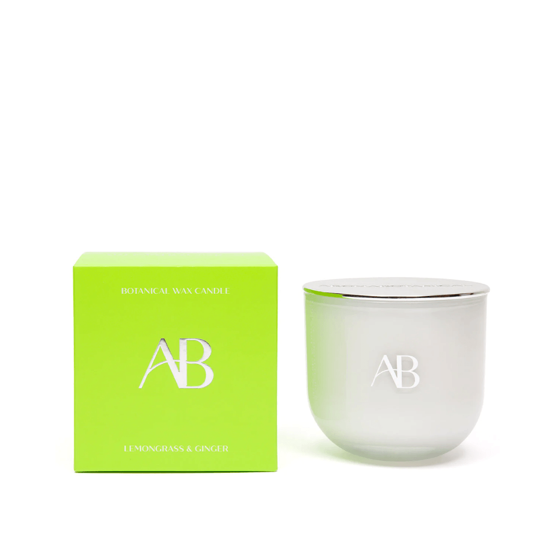 Candle - Aromabotanical - Aromabotanical Lemongrass & Ginger Candle 340g - The Gift Company