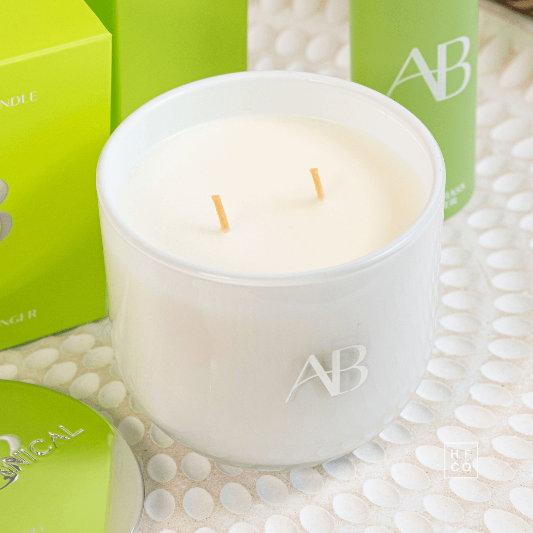 Candle - Aromabotanical - Aromabotanical Lemongrass & Ginger Candle 340g - The Gift Company