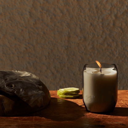 Candle - Ashley & Co - Ashley & Co Lotus Leaf & Lustre + Yuzu Kitchen Edition Waxed Perfume 310g - The Gift Company