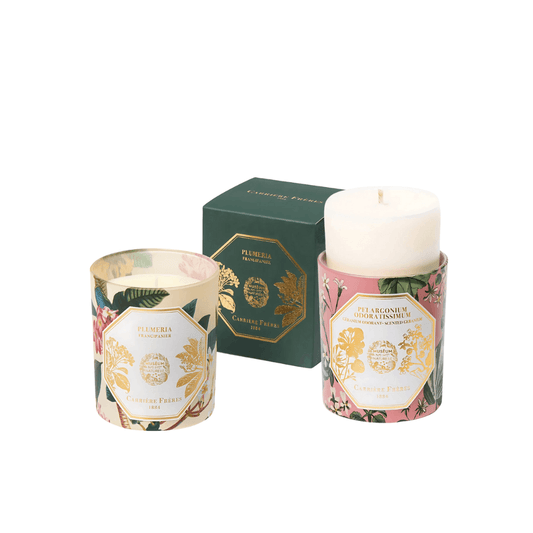 Candle - Carriere Freres - Carrière Frères Geranium Candle & Refill Bundle - The Gift Company