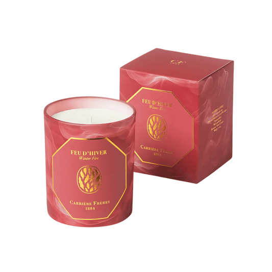 Candle - Carriere Freres - Carrière Frères Winter Fire Candle 185g - The Gift Company