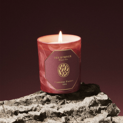 Candle - Carriere Freres - Carrière Frères Winter Fire Candle 185g - The Gift Company
