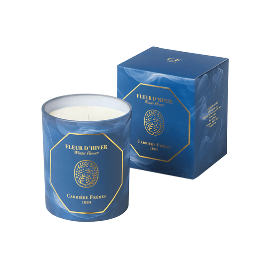 Candle - Carriere Freres - Carrière Frères Winter Flower Candle 185g - The Gift Company