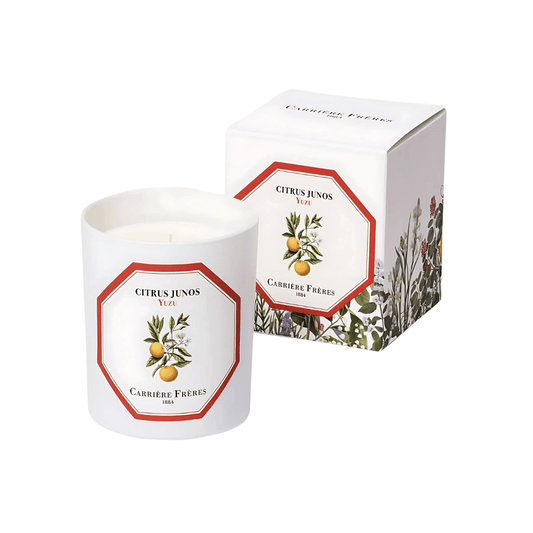 Candle - Carriere Freres - Carrière Frères Yuzu Candle 185g - The Gift Company