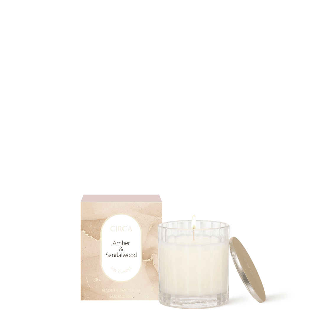 Candle - Circa - CIRCA Amber & Sandalwood Candle 350g - The Gift Company