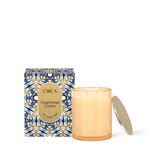 Candle - Circa - CIRCA Gingerbread Cookies Soy Candle 350g - The Gift Company