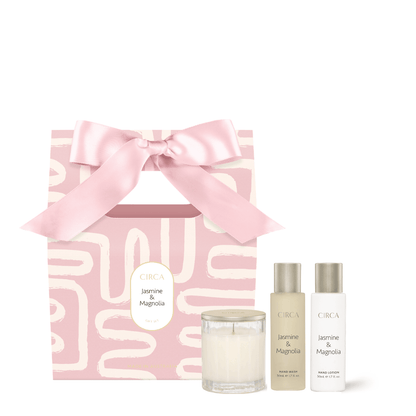 Candle - Circa - CIRCA Jasmine & Magnolia Fragrance Gift Bag Set - The Gift Company