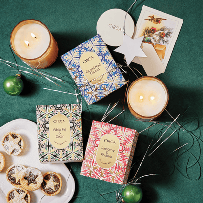 Candle - Circa - CIRCA Raspberry & Rhubarb Soy Candle 350g - The Gift Company