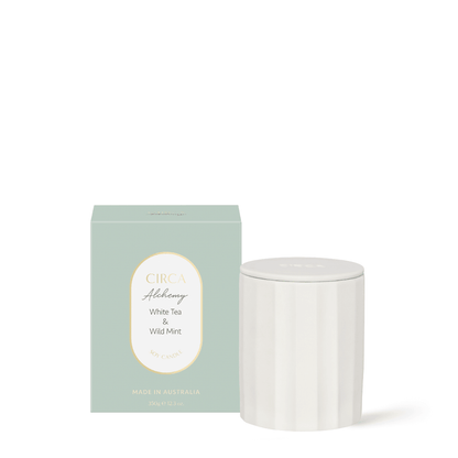 Candle - Circa - CIRCA White Tea & Wild Mint Candle 350g - The Gift Company