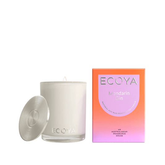 Candle - Ecoya - ECOYA Mandarin Gin Madison Candle 400g - The Gift Company