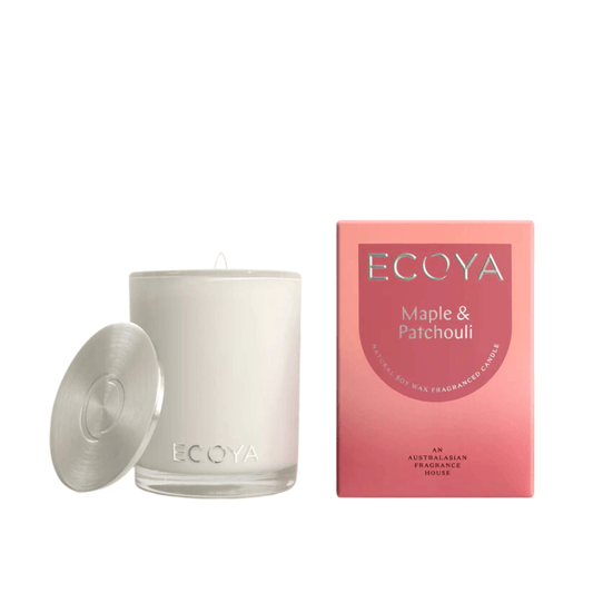 Candle - Ecoya - ECOYA Maple & Patchouli Madison Candle 400g - The Gift Company
