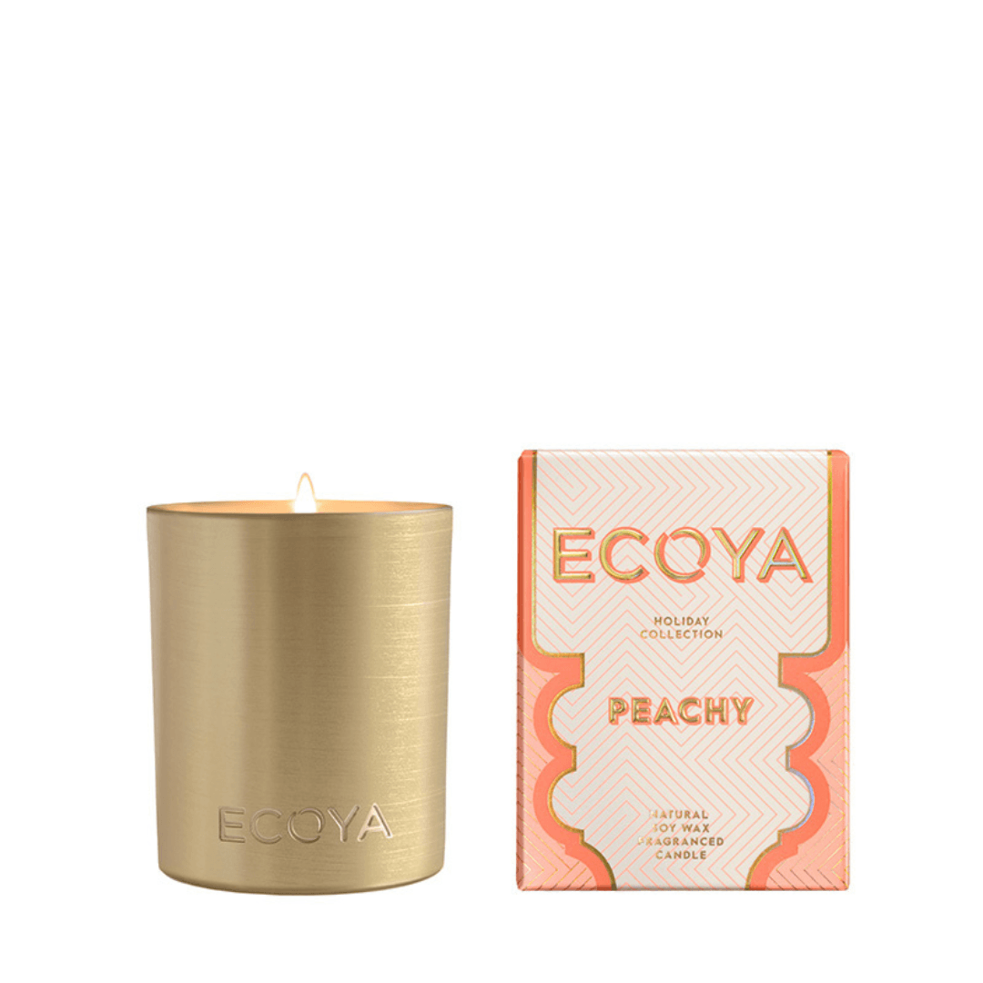 Candle - Ecoya - ECOYA Peachy Goldie Candle 460g - The Gift Company