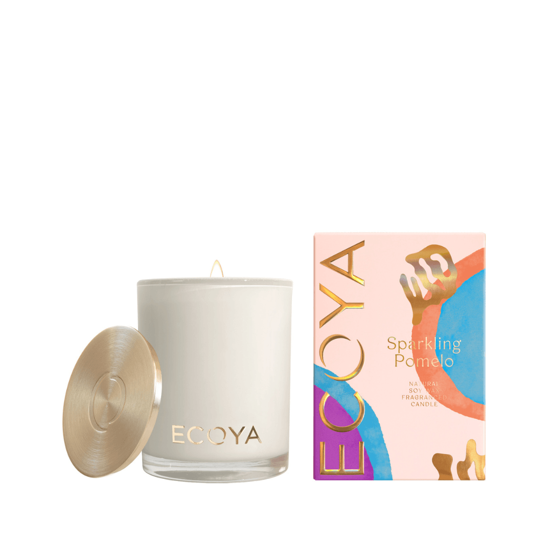 Candle - Ecoya - ECOYA Sparkling Pomelo Candle 400g - The Gift Company