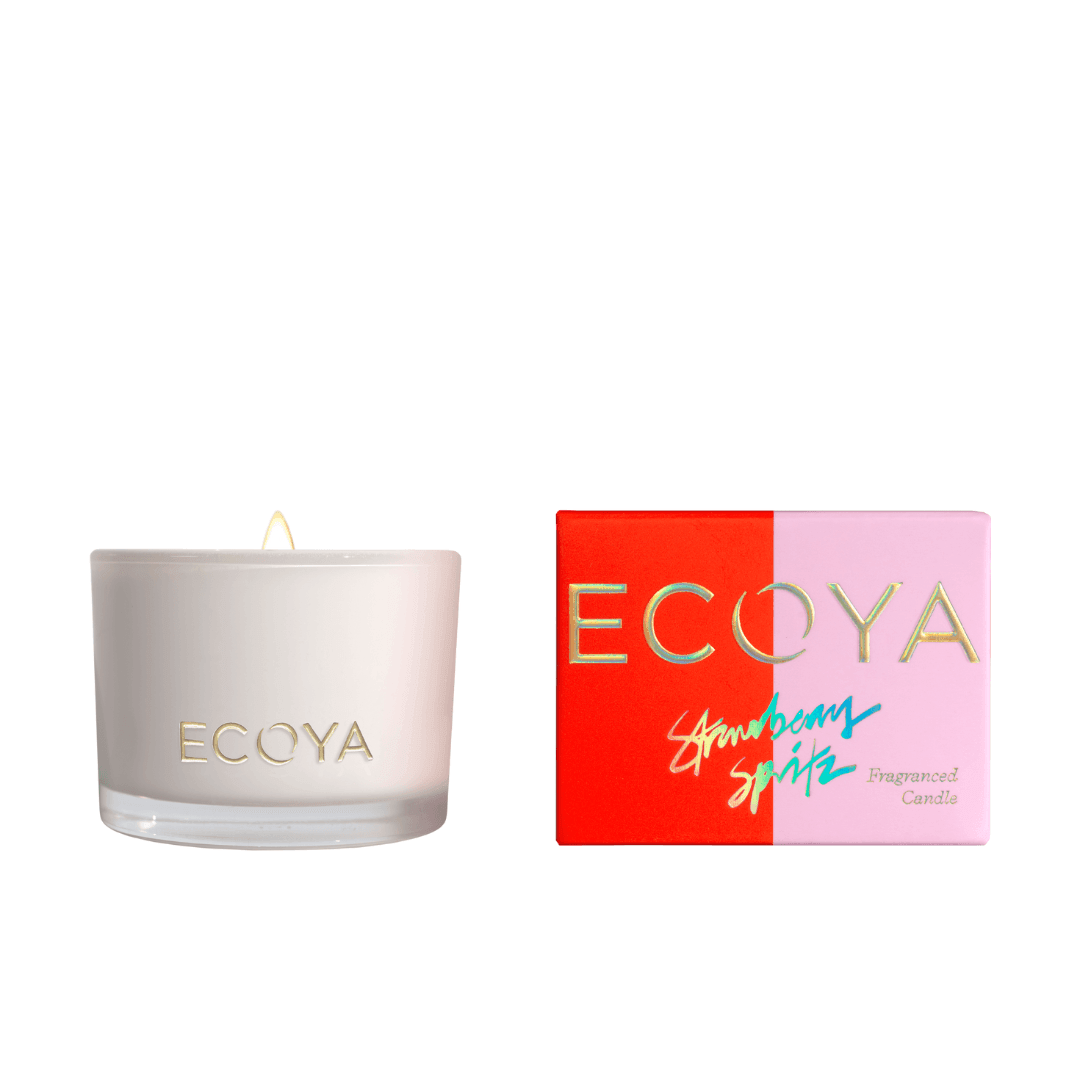 Candle - Ecoya - ECOYA Strawberry Spritz Monty Candle - The Gift Company