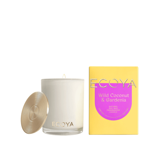 Candle - Ecoya - ECOYA Wild Coconut & Gardenia Candle 400g - The Gift Company