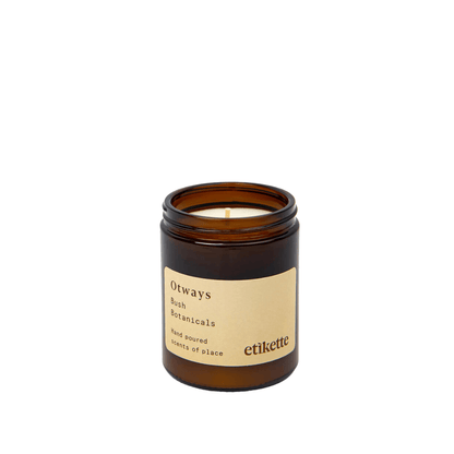 Candle - Etikette - Etikette Bush Botanicals Soy Candle 175g - The Gift Company