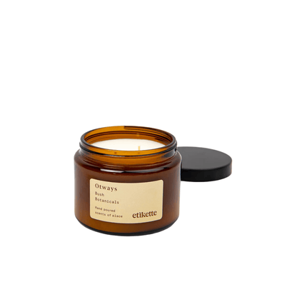 Candle - Etikette - Etikette Bush Botanicals Soy Candle 500g - The Gift Company