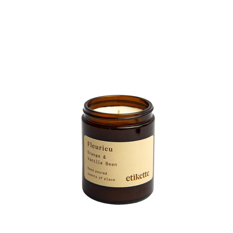 Candle - Etikette - Etikette Fleurieu Soy Candle 175g - The Gift Company