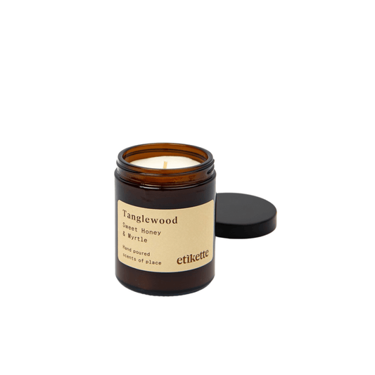Candle - Etikette - Etikette Sweet Honey & Myrtle Soy Candle 175g - The Gift Company