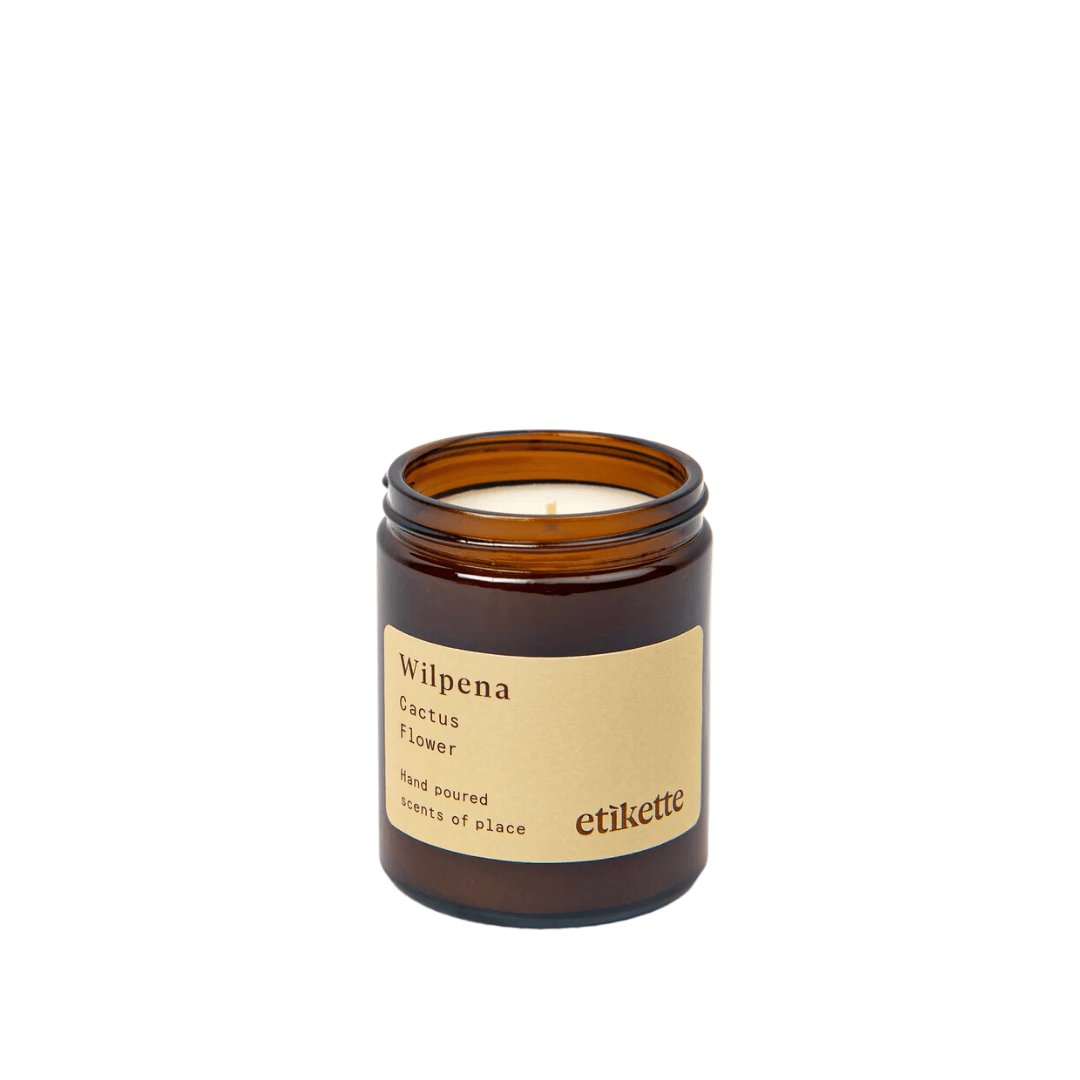 Candle - Etikette - Etikette Wilpena Soy Candle 175g - The Gift Company