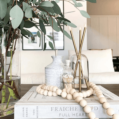 Candle - Everlasting Candle Co - Everlasting Candle Co Wylie Signature Set - Clear Vase & Gold Candle Sticks - The Gift Company