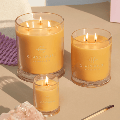 Candle - Glasshouse - Glasshouse Fragrances A Tahaa Affair Bundle x 3 - The Gift Company